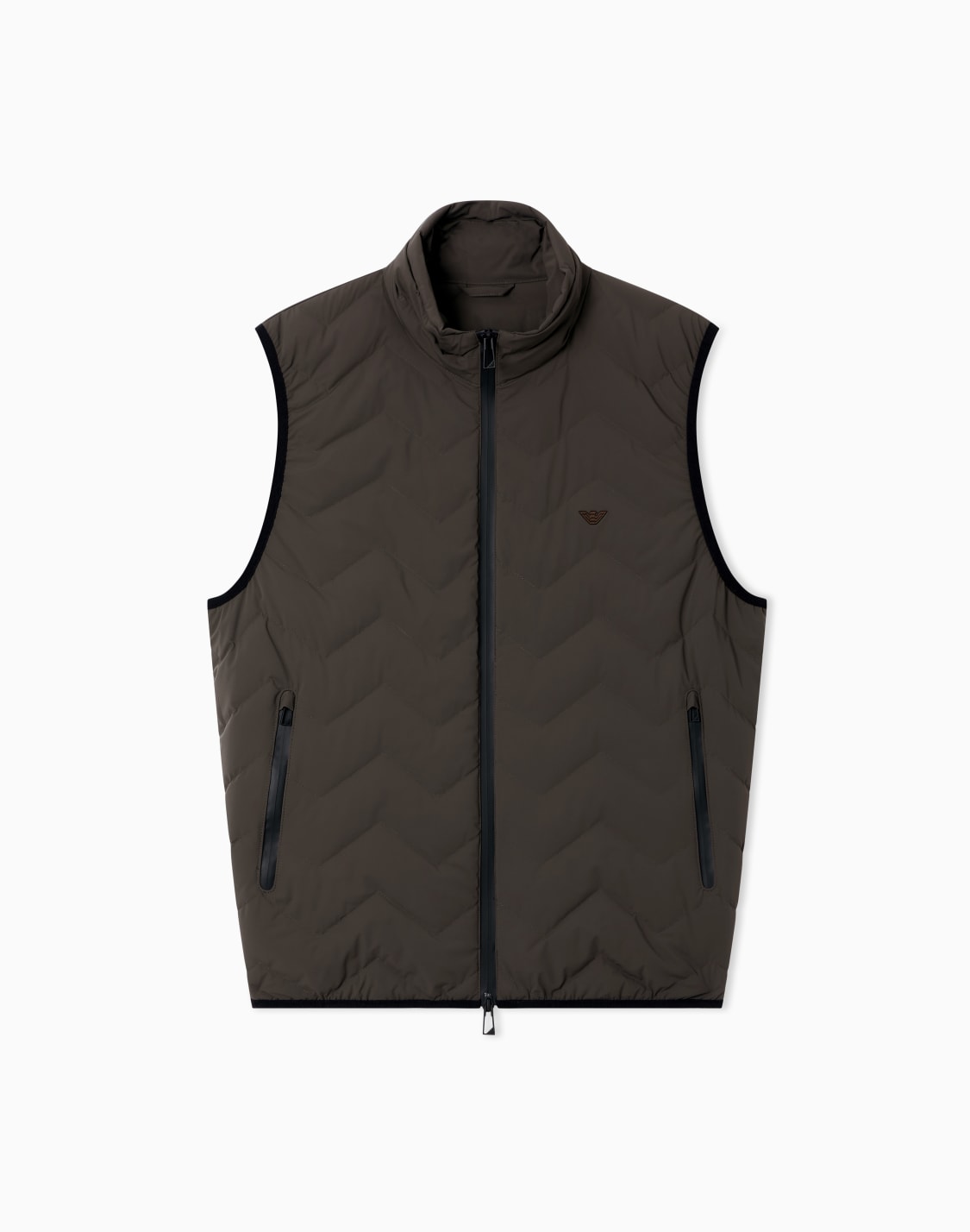water-repellent-chevron-quilted-nylon-spandex-sleeveless-down-jacket-grey--emporio-armani