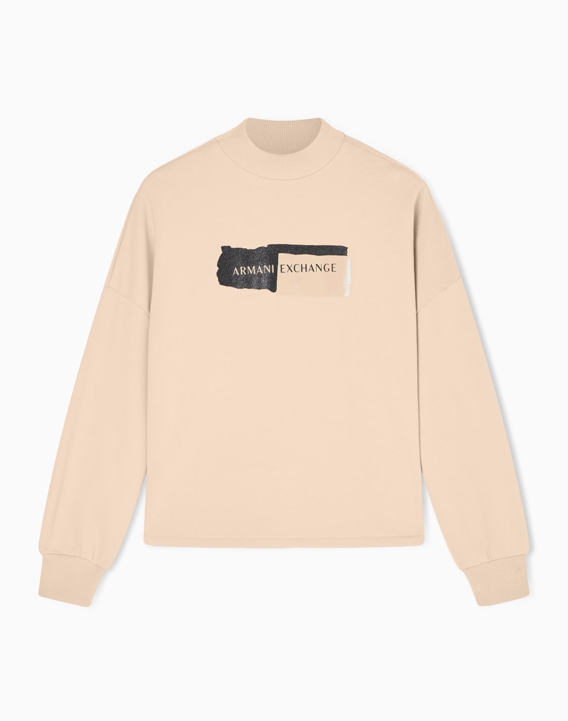 cotton-french-terry-sweatshirt-beige--armani-exchange