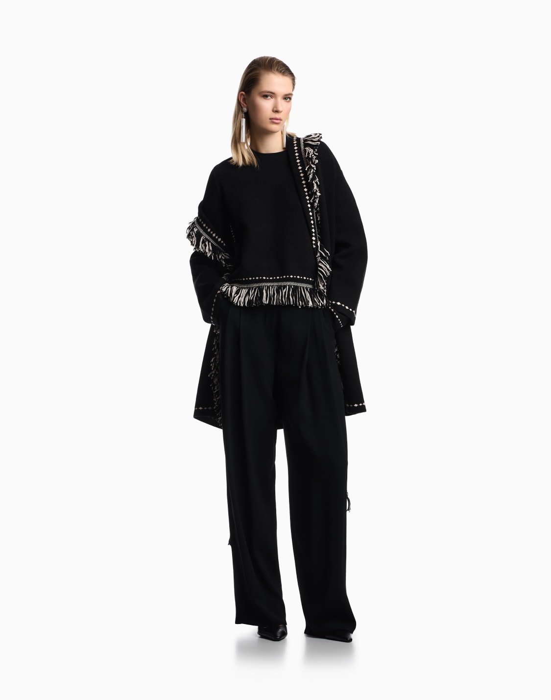 jumper-with-fringed-hem-black--emporio-armani