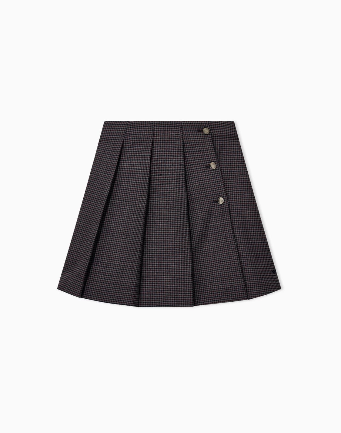 pleated-virgin-wool-skirt-with-a-side-button-closure-grey--emporio-armani
