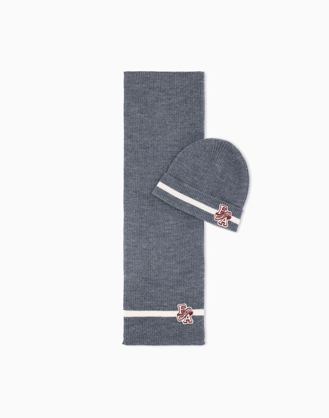 ribbed-knit-virgin-wool-beanie-and-scarf-set-with-stripes-grey--emporio-armani