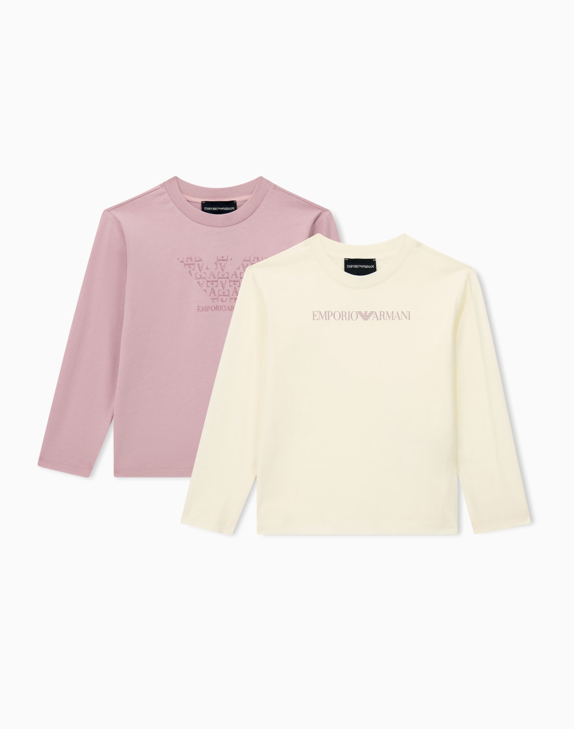 set-of-two-long-sleeved-crew-neck-t-shirts-in-cotton-jersey-two-tone--emporio-armani