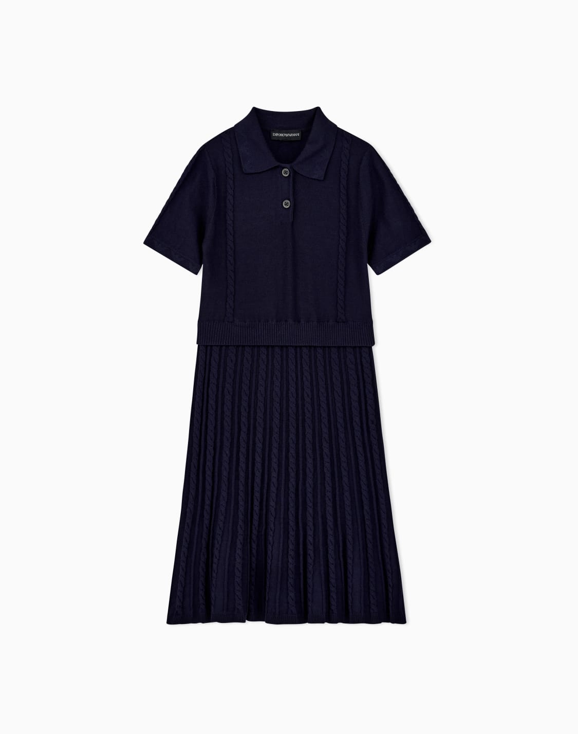 robe-en-maille-de-viscose-avec-col-polo-et-jupe-plisse-bleu-marine--emporio-armani