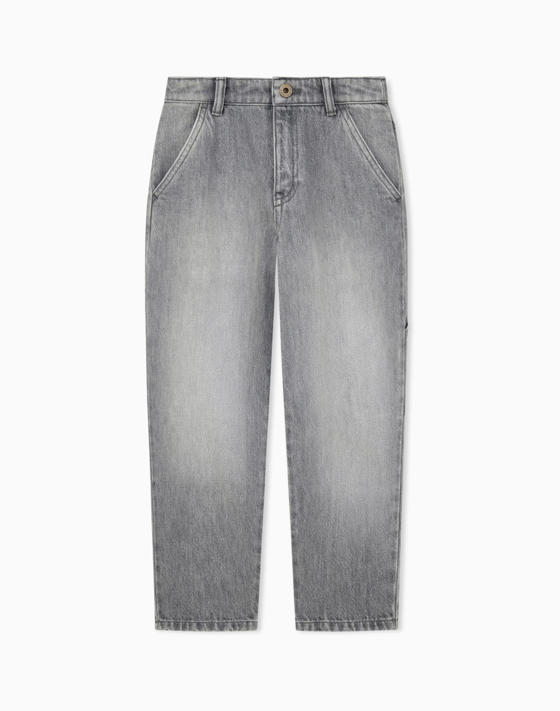 five-pocket-jeans-regular-fit-with-a-faded-wash-grey--emporio-armani