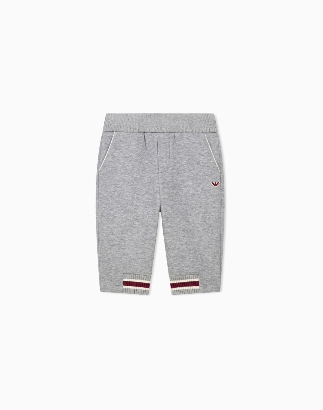 pantaloni-jogger-in-jersey-doppio-con-polsini-a-righe-grigio--emporio-armani