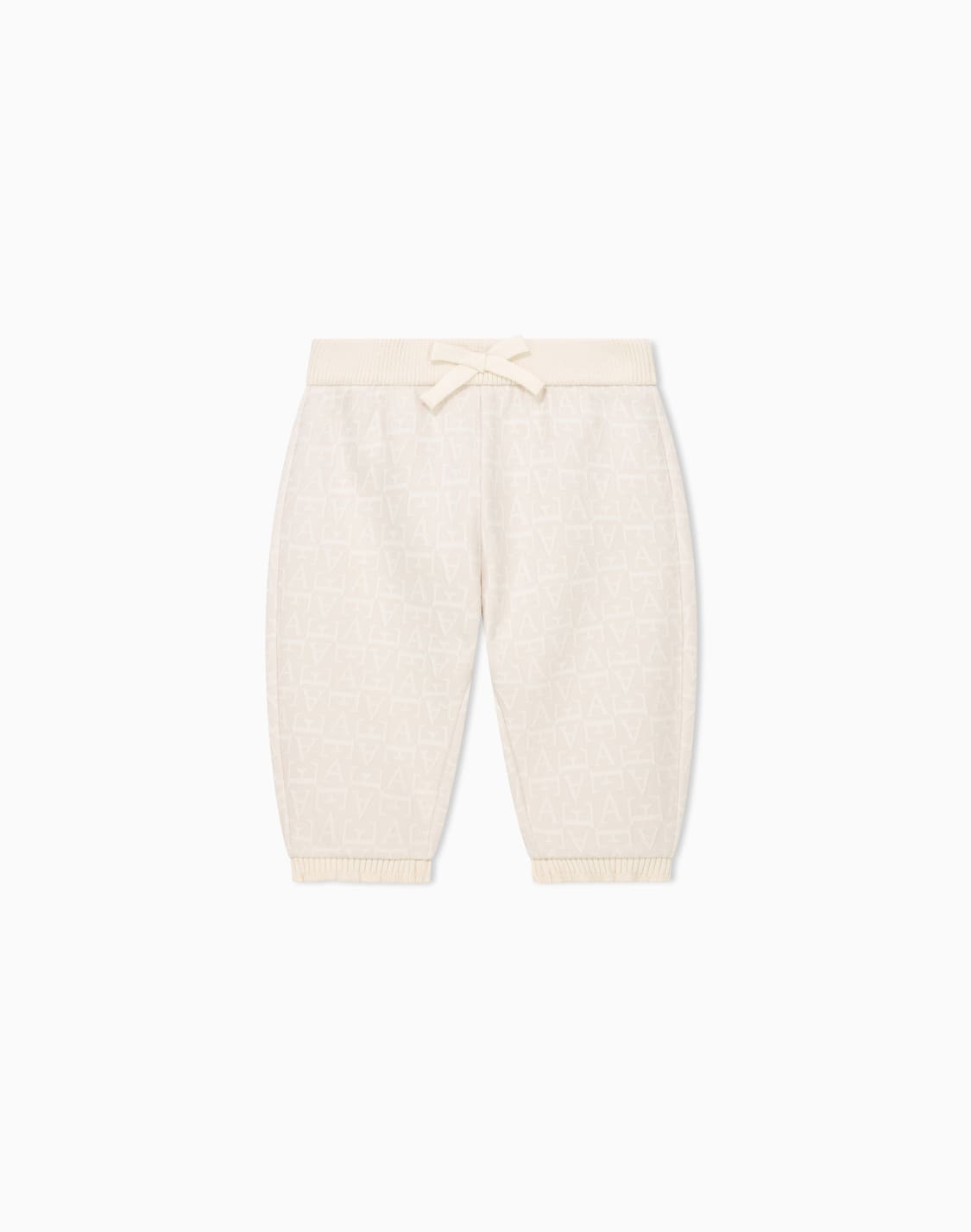 trousers-in-jacquard-double-jersey-with-all-over-monogram-베이지--emporio-armani