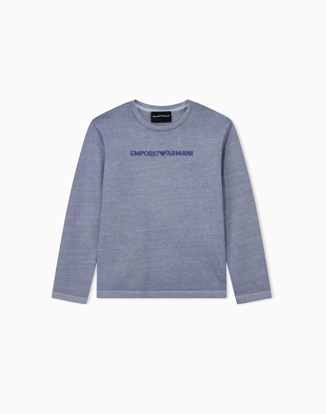 t-shirt-in-delav-heavy-jersey-cotton-with-logo-light-blue--emporio-armani