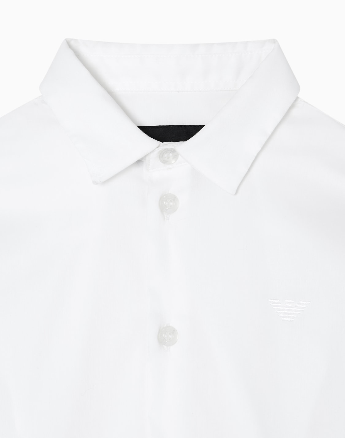 poplin-shirt-with-monochromatic-eagle-embroidery-white--emporio-armani
