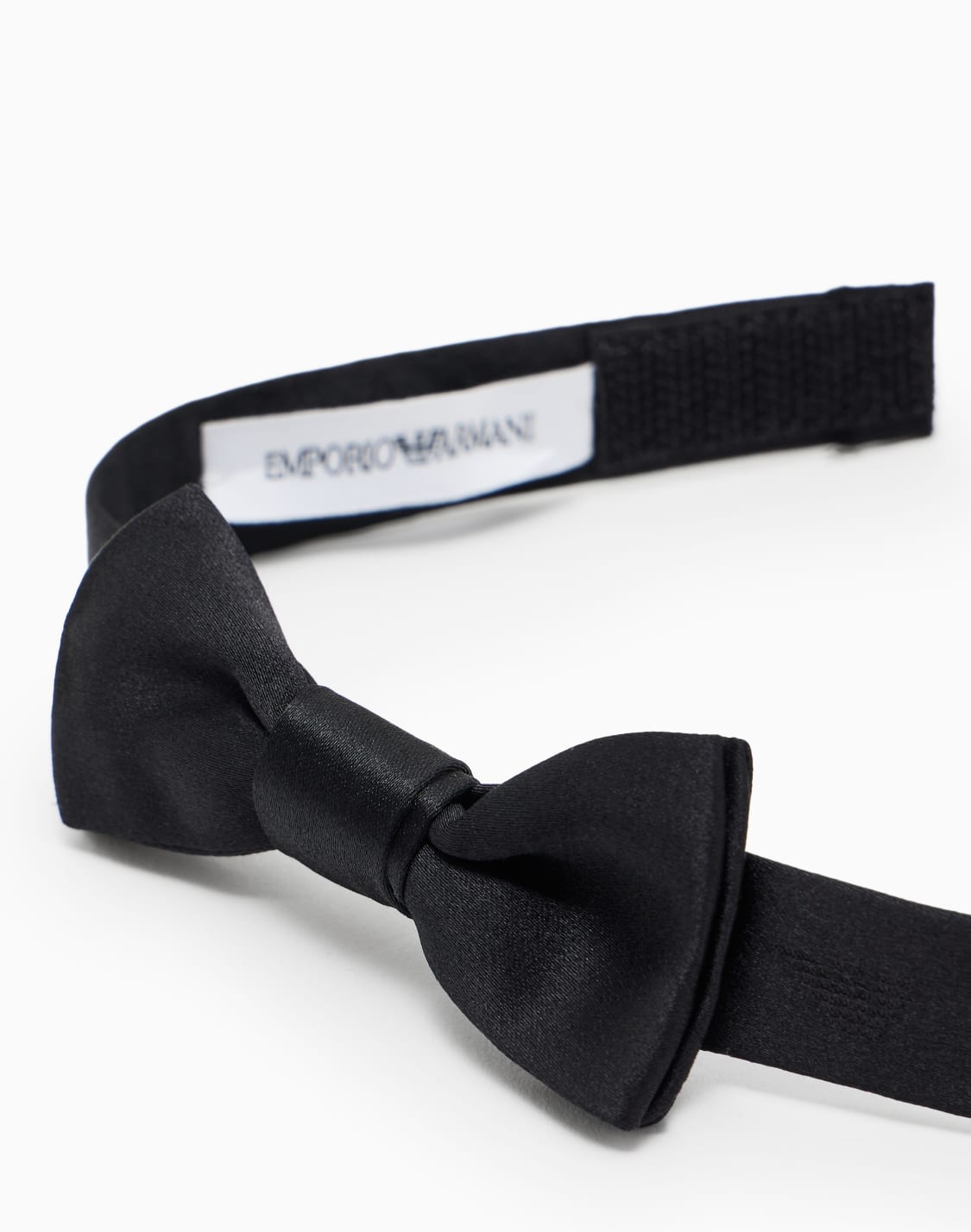 オンライン限定ボウタイ-サテン-ブラック--emporio-armani