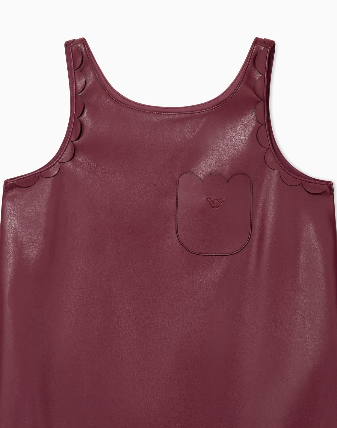 abito-smanicato-effetto-pelle-con-bordi-smerlati-e-taschino-bordeaux--emporio-armani