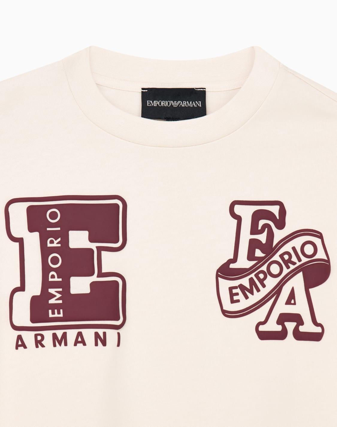 heavy-cotton-jersey-t-shirt-with-bold-graphic-print-beige--emporio-armani