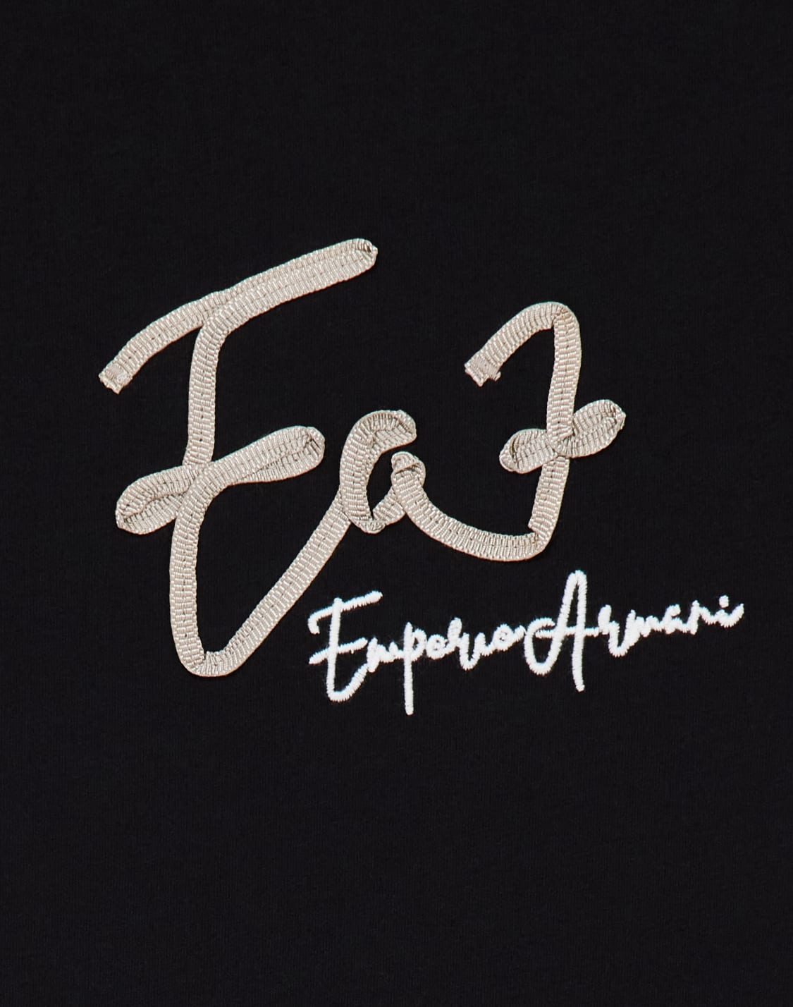 regular-fit-t-shirt-logo-series-girl-in-cotton-jersey-black--ea7