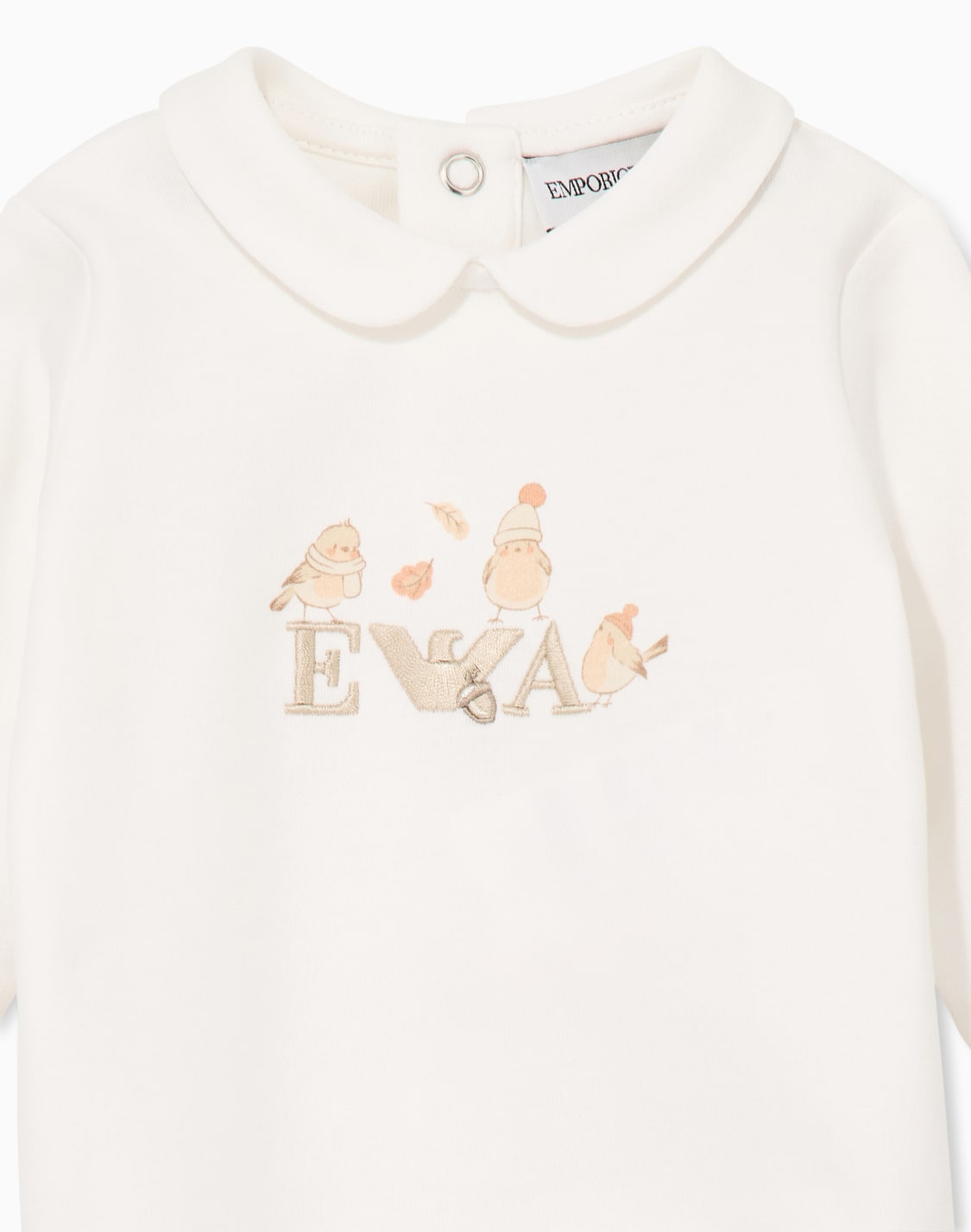 cotton-jumpsuit-with-a-peter-pan-collar-and-embroidery-화이트--emporio-armani