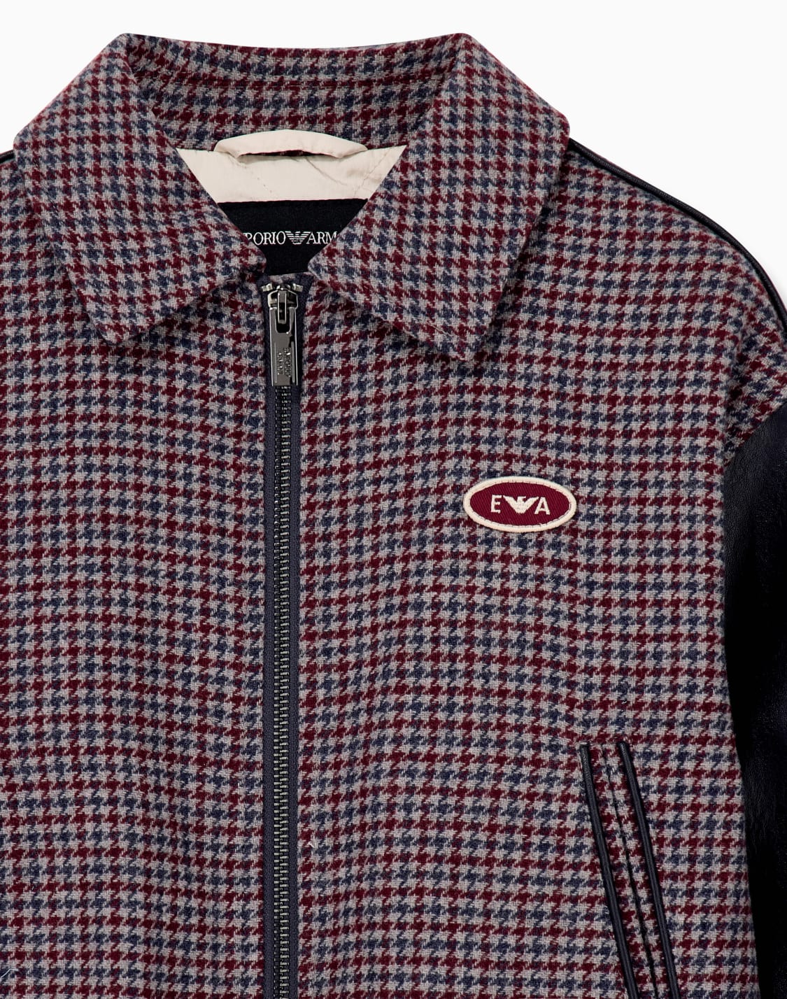 blouson-jacket-in-houndstooth-with-contrast-sleeves-and-zip-navy-blue--emporio-armani