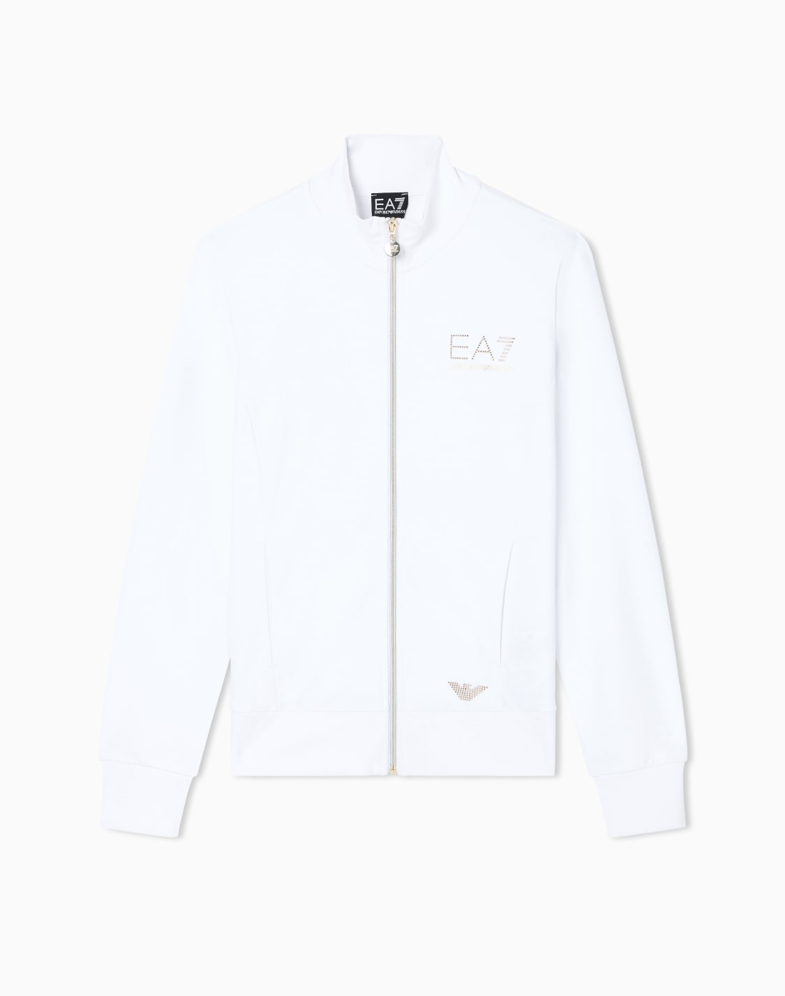 evolution-sweatshirt-mit-reiverschluss-aus-elastischer-viskose-mischung-wei--ea7