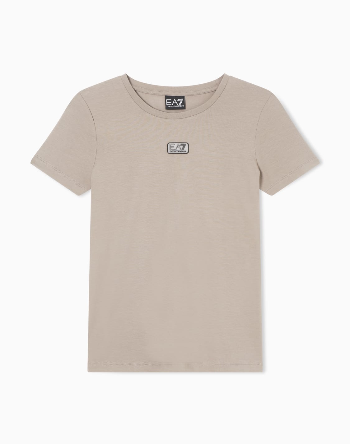 t-shirt-logo-series-en-jersey-stretch-beige--ea7