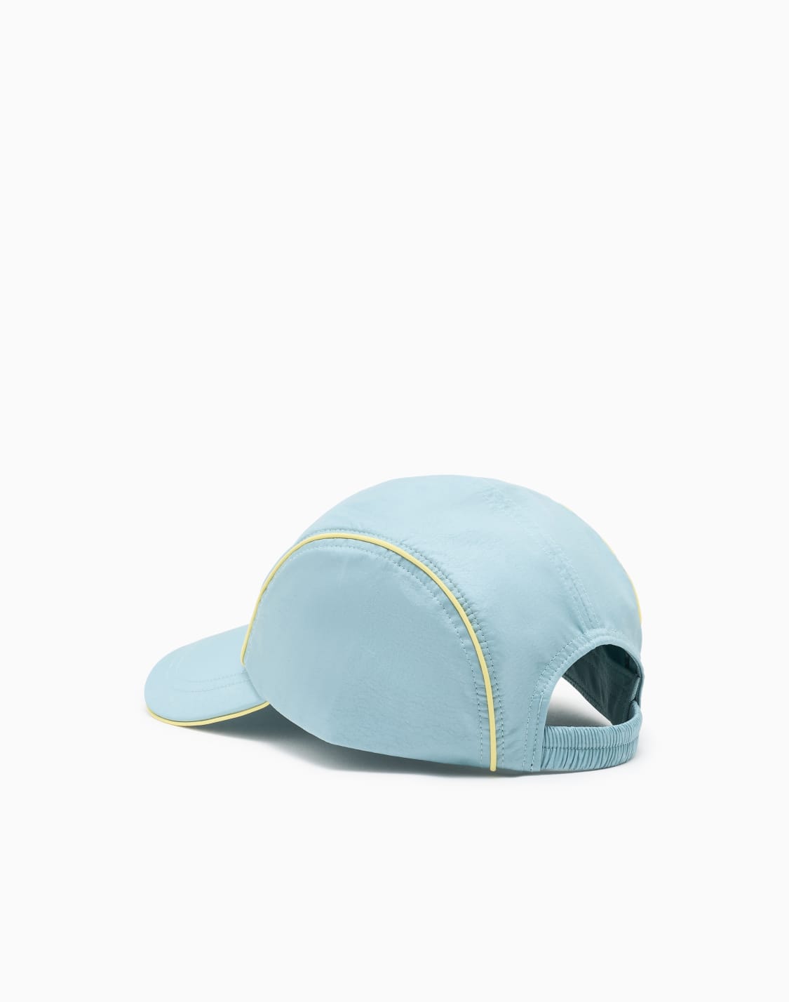 nylon-baseball-cap-with-logo-and-piping-ライトブル--emporio-armani