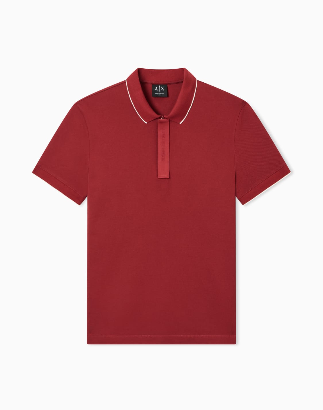 polo-coupe-slim-avec-empicement-boutonn-rouge--armani-exchange