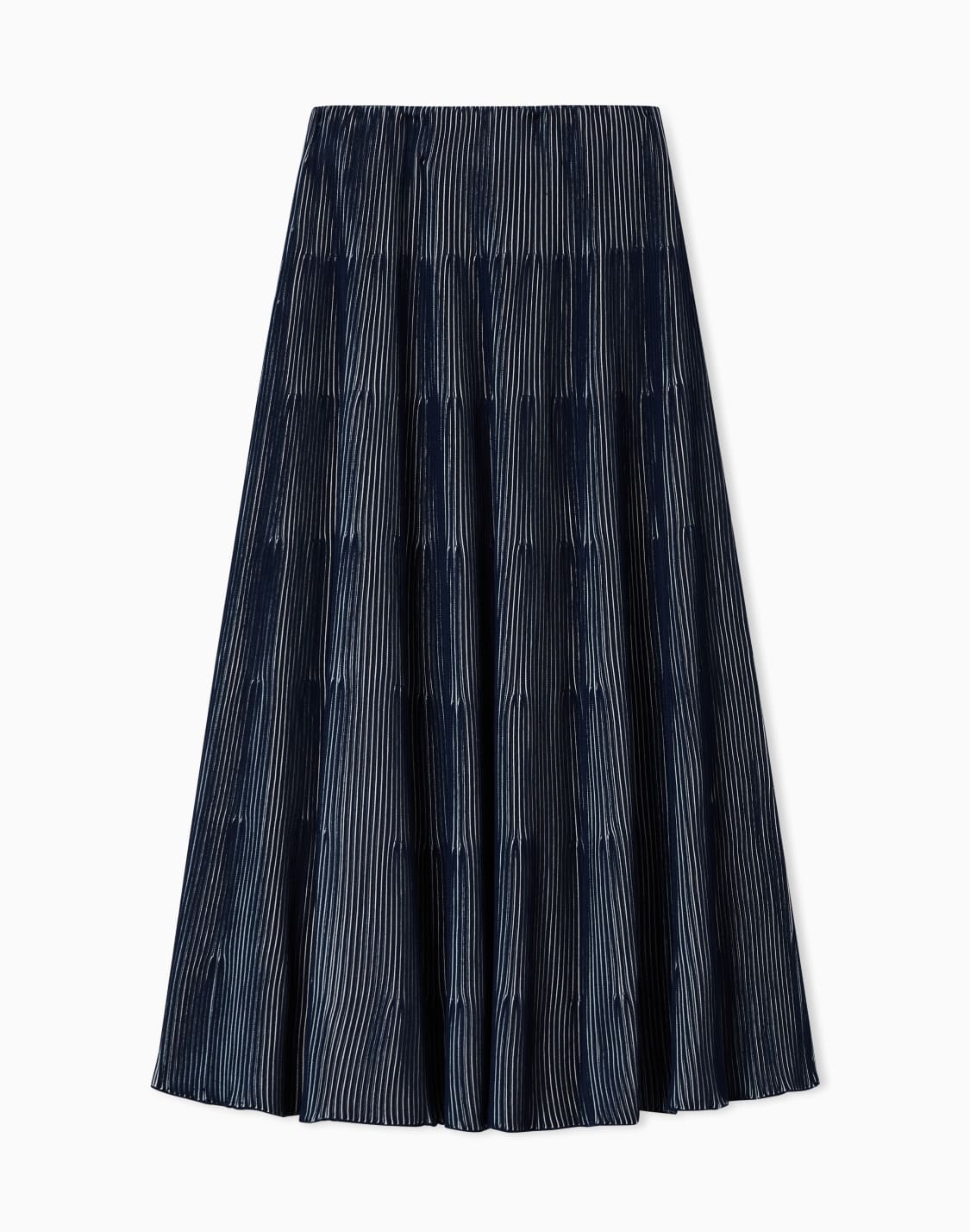 striped-skirt-in-stockinette-knit-blue--emporio-armani