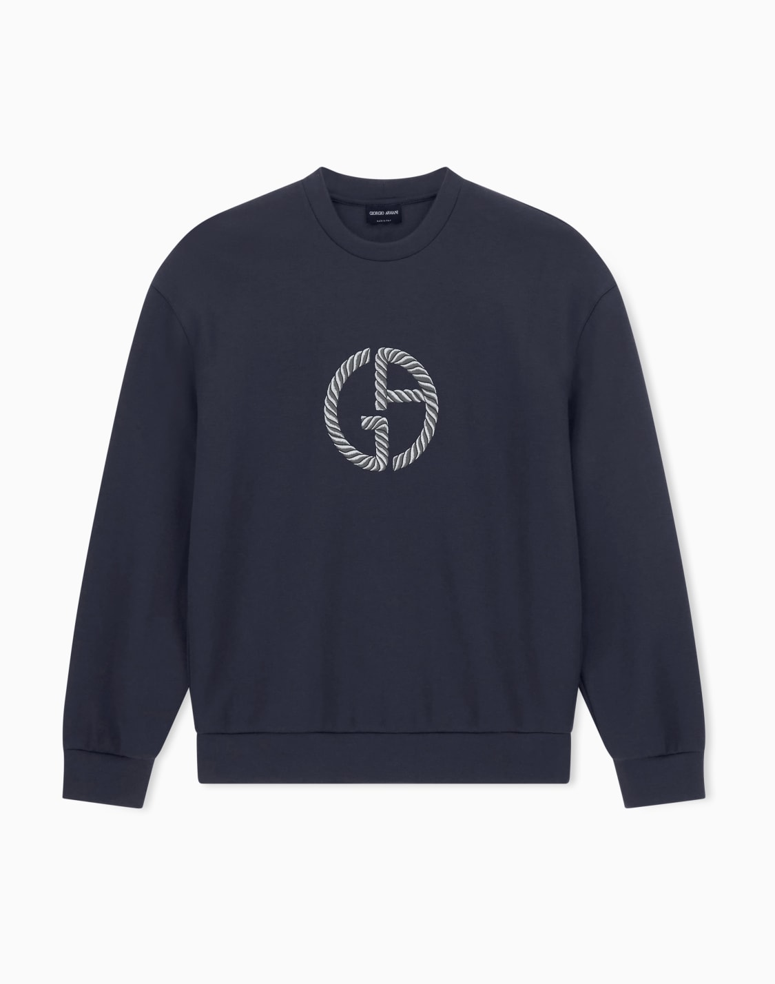 sweat-shirt-ras-du-cou-avec-logo-en-jersey-double-bleu-marine--giorgio-armani