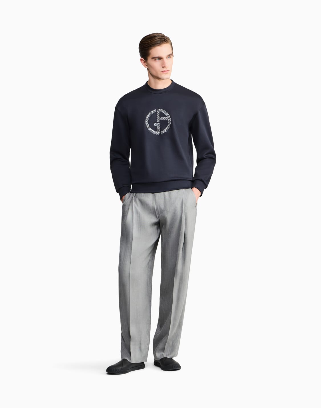 sweat-shirt-ras-du-cou-avec-logo-en-jersey-double-bleu-marine--giorgio-armani