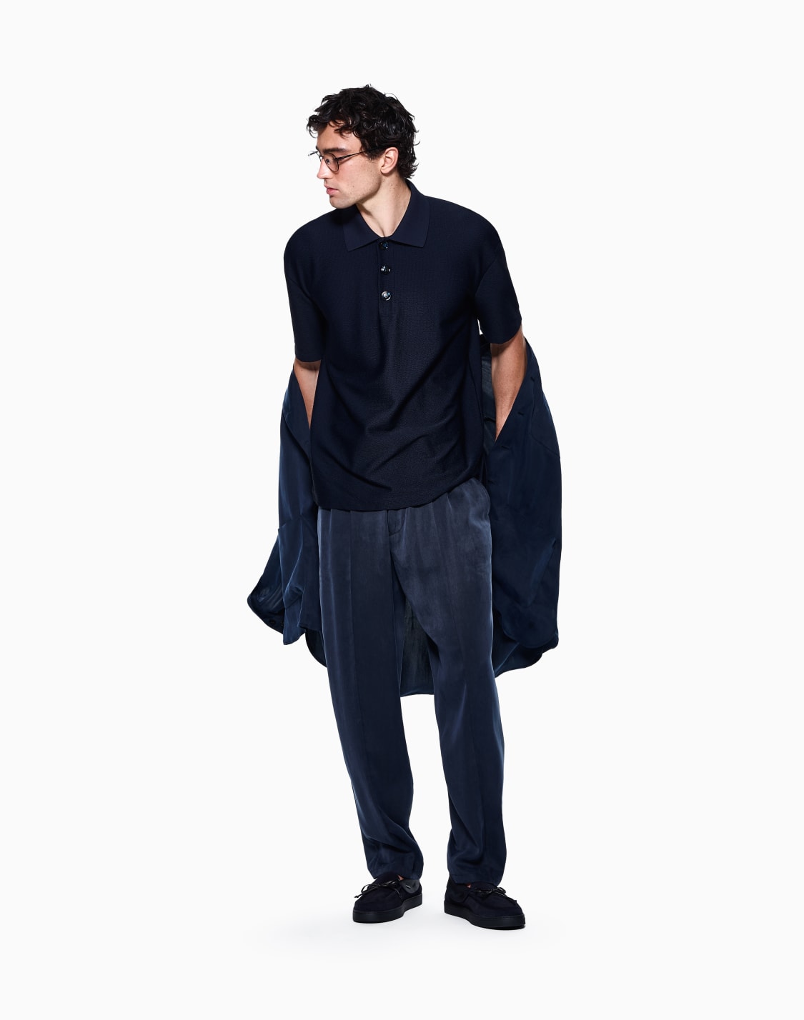 polos-en-maille-bleu-clair--giorgio-armani