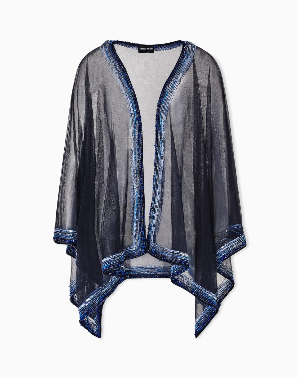 umhang-aus-tll-mit-pailletten-marineblau--giorgio-armani