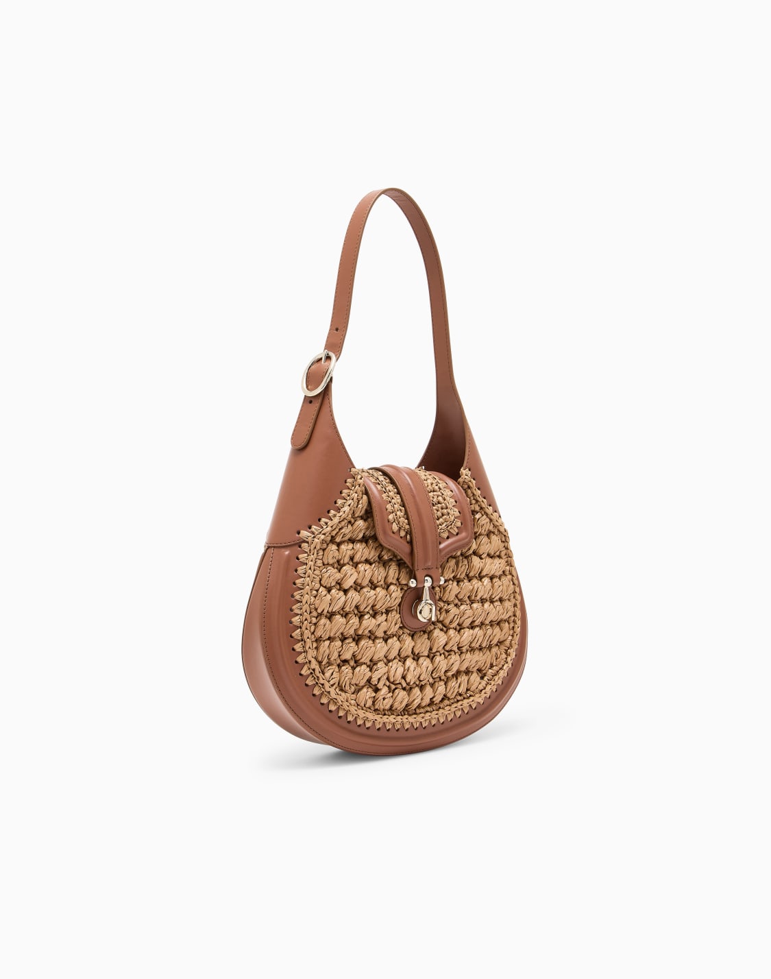 hobo-bag-piccola-in-rafia-punto-oliva-e-pelle-liscia-beige--giorgio-armani