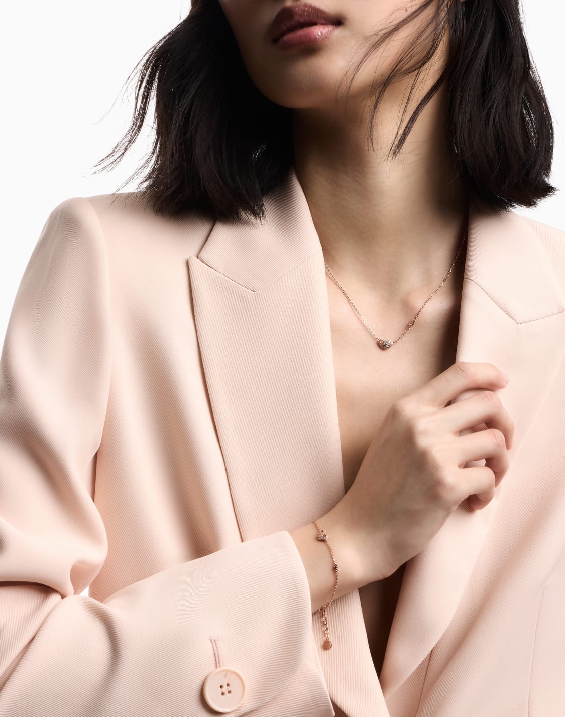 ステションブレスレット-スタリングシルバ-ロズゴルドトン-マルチカラ--emporio-armani