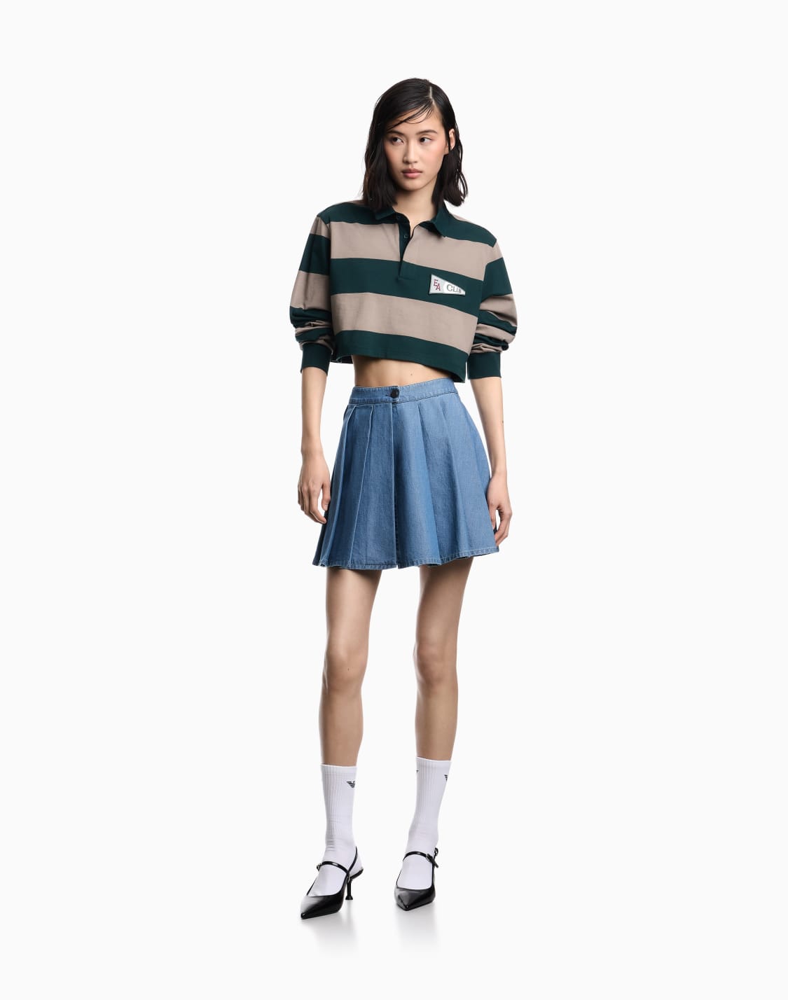 eagle-club-cropped-oversized-stripe-jersey-polo-shirt-with-patch-vert--emporio-armani
