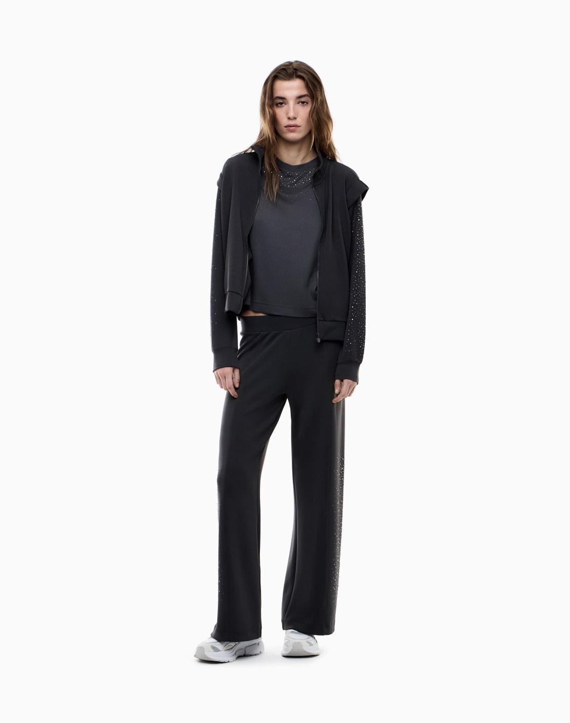 camiseta-en-mezcla-de-viscosa-precious-gris--ea7