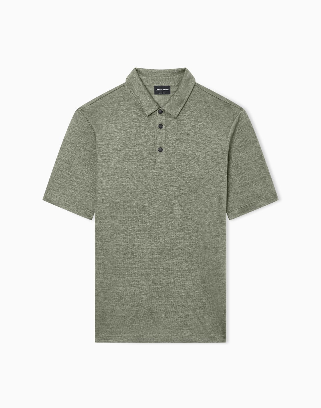 short-sleeved-polo-shirt-in-pure-linen-jersey-green--giorgio-armani