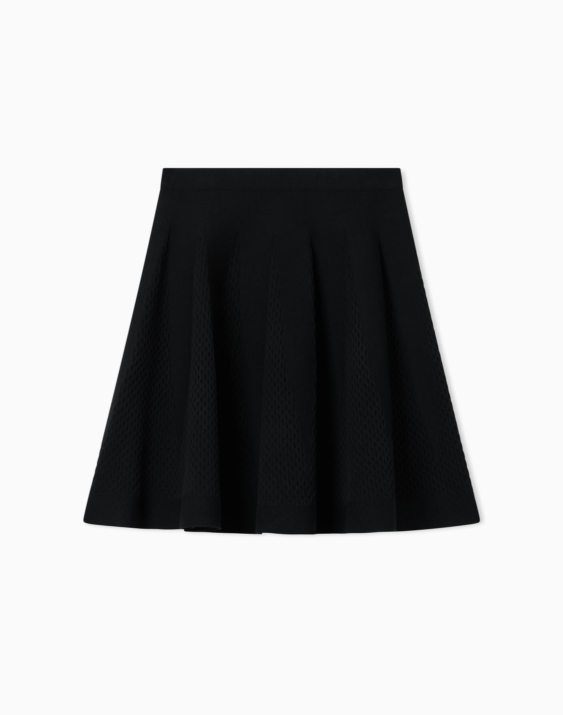 fabric-and-patterned-stitch-skirt-black--emporio-armani