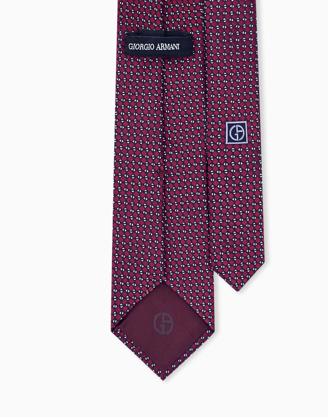 silk-tie-with-small-diamond-geometric-pattern-red--giorgio-armani