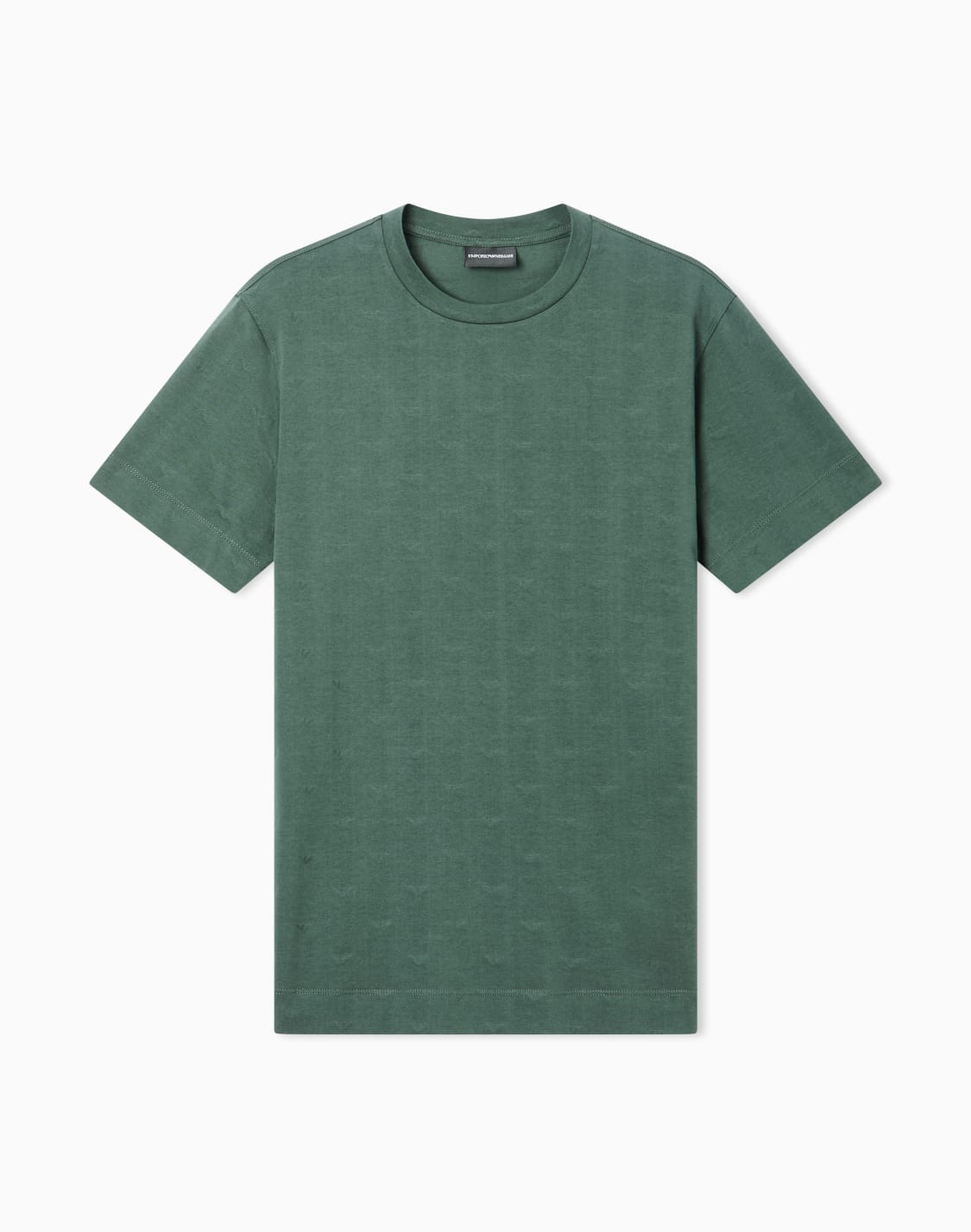slim-fit-t-shirt-in-all-over-micro-eagle-jacquard-jersey-green--emporio-armani