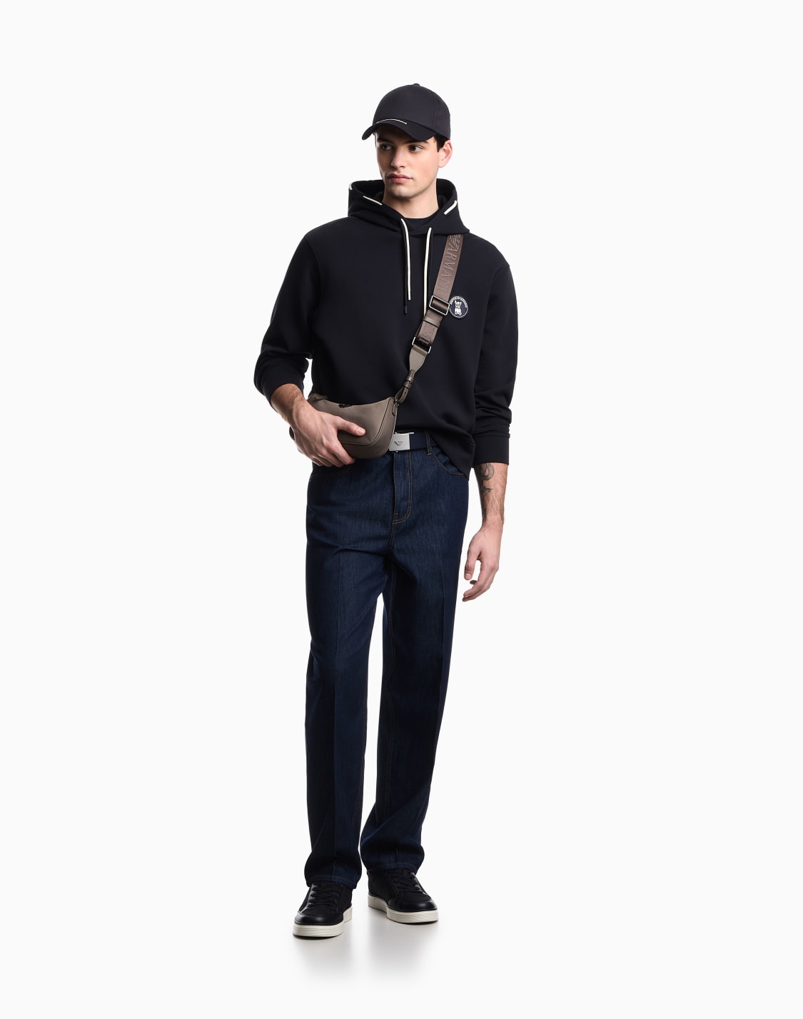 loose-fit-double-jersey-hoodie-with-french-bulldog-patch-navy-blue--emporio-armani