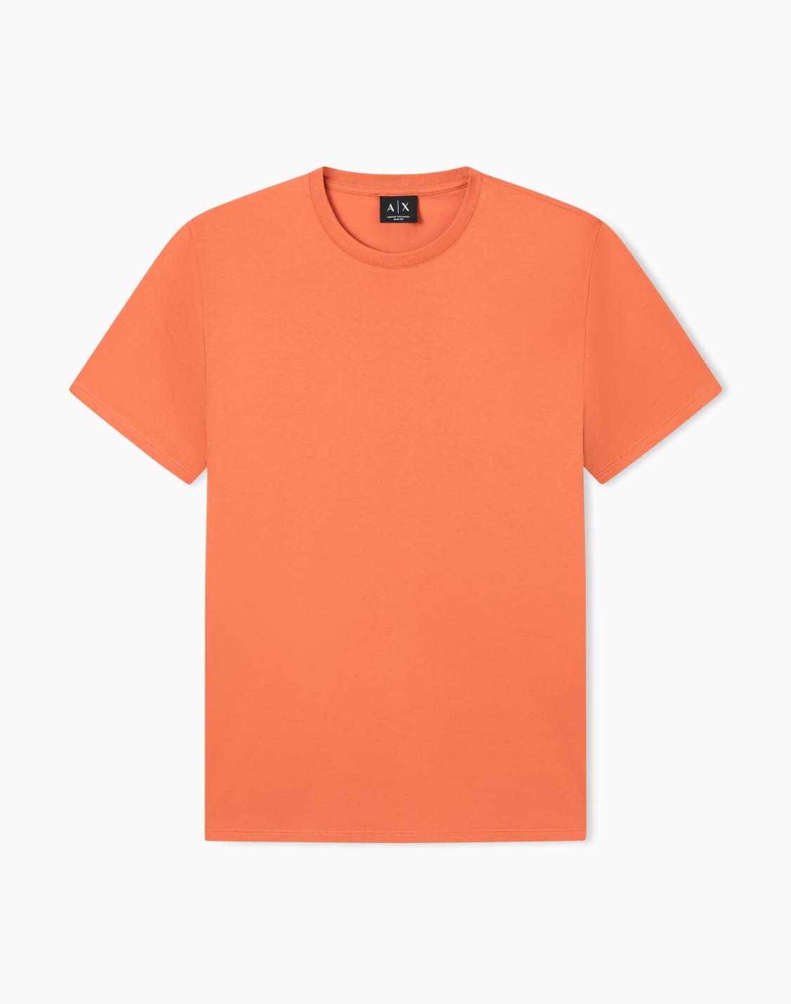 slim-fit-pima-cotton-t-shirt-orange--armani-exchange
