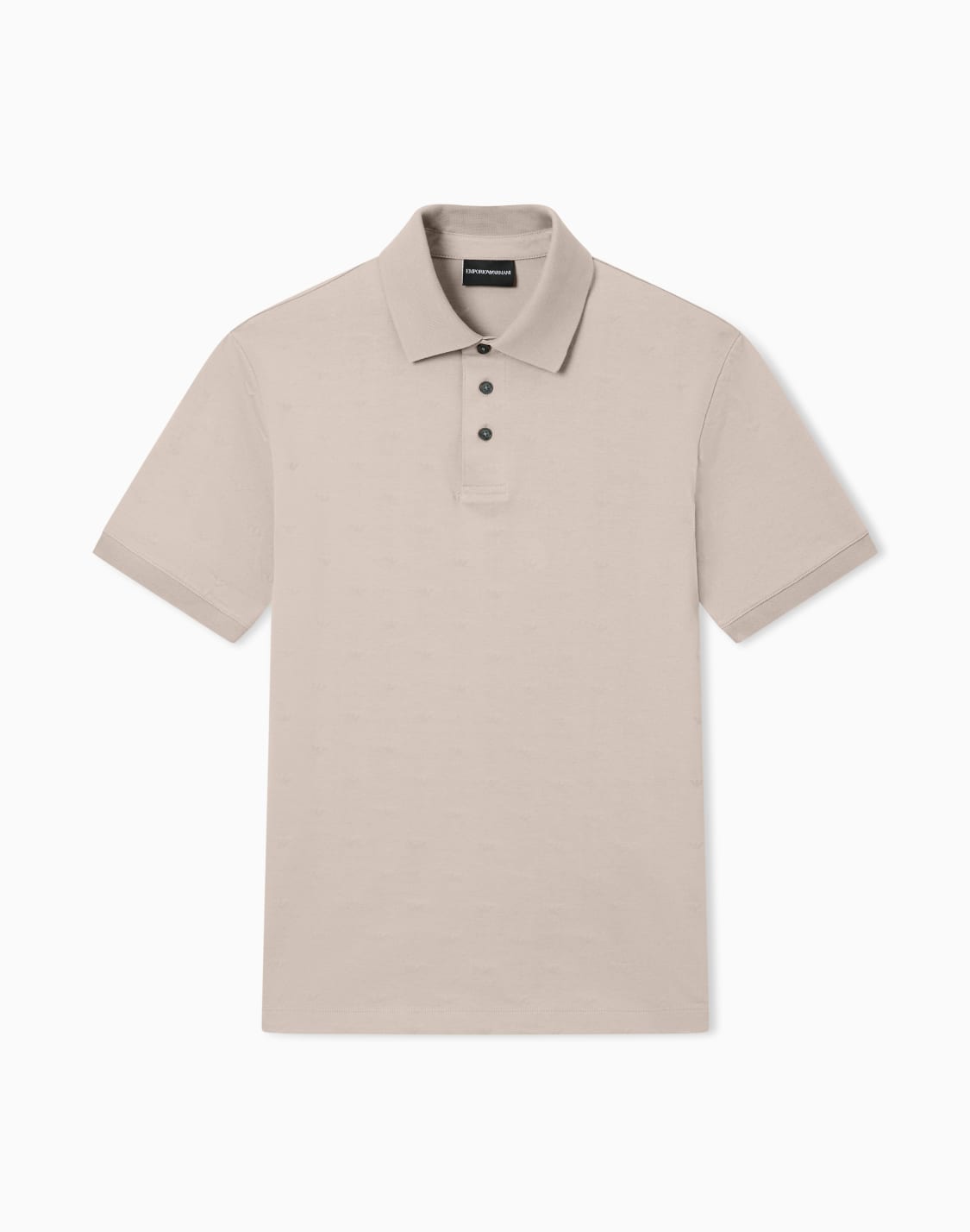 slim-fit-jersey-polo-shirt-with-all-over-jacquard-eagle-beige--emporio-armani