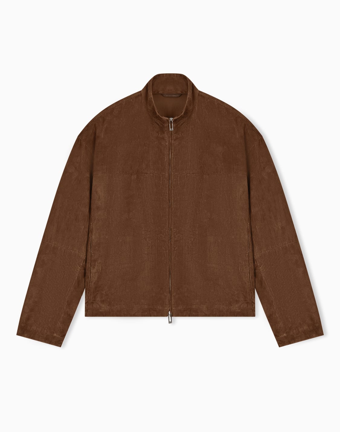 blouson-in-suede-di-capra-traforato-beige--emporio-armani