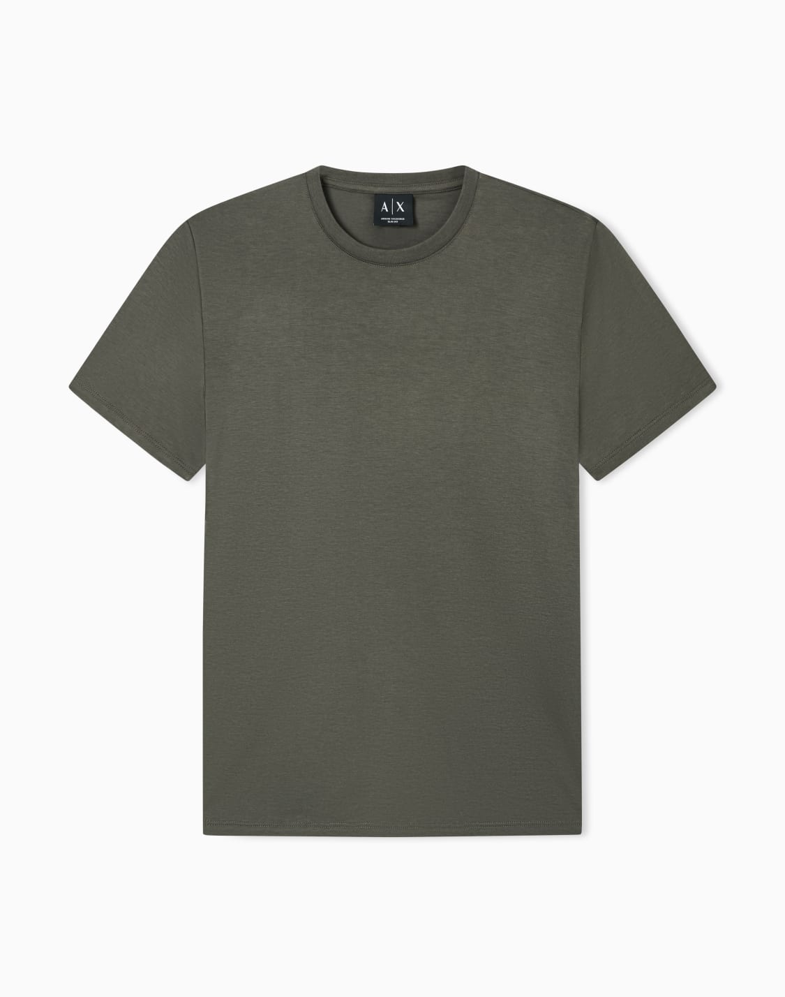 slim-fit-pima-cotton-t-shirt-green--armani-exchange