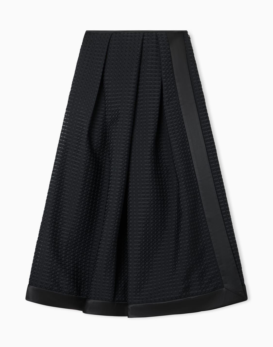 3d-vichy-jacquard-skirt-black--emporio-armani
