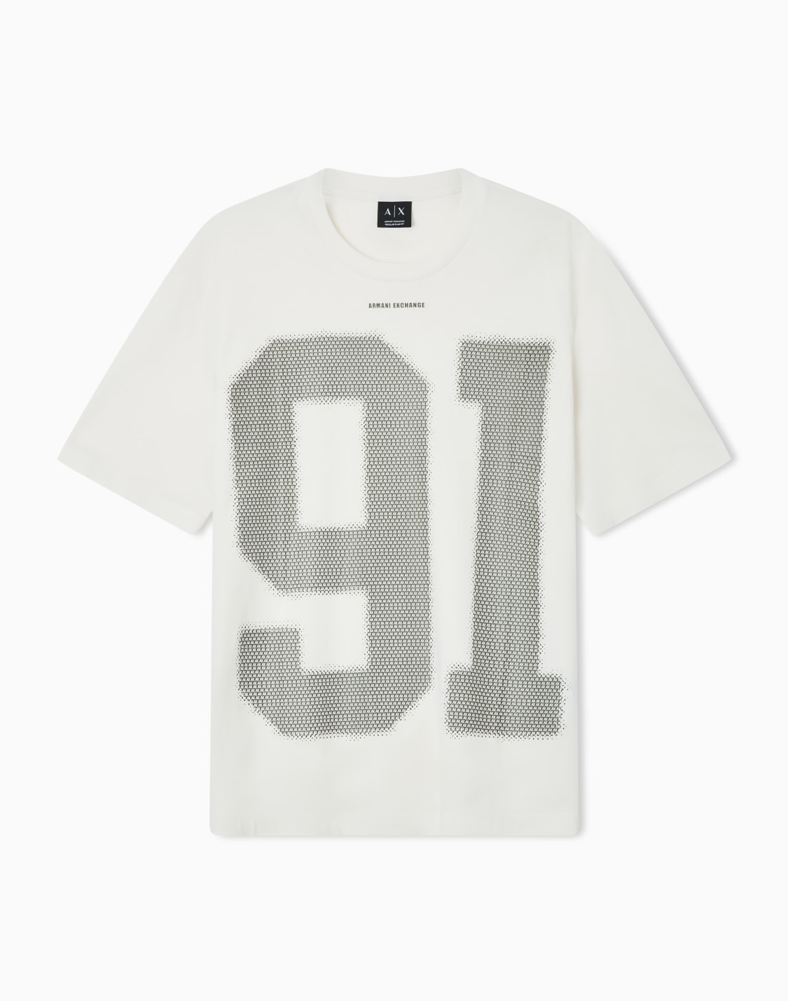 regular-fit-cotton-t-shirt-화이트--armani-exchange