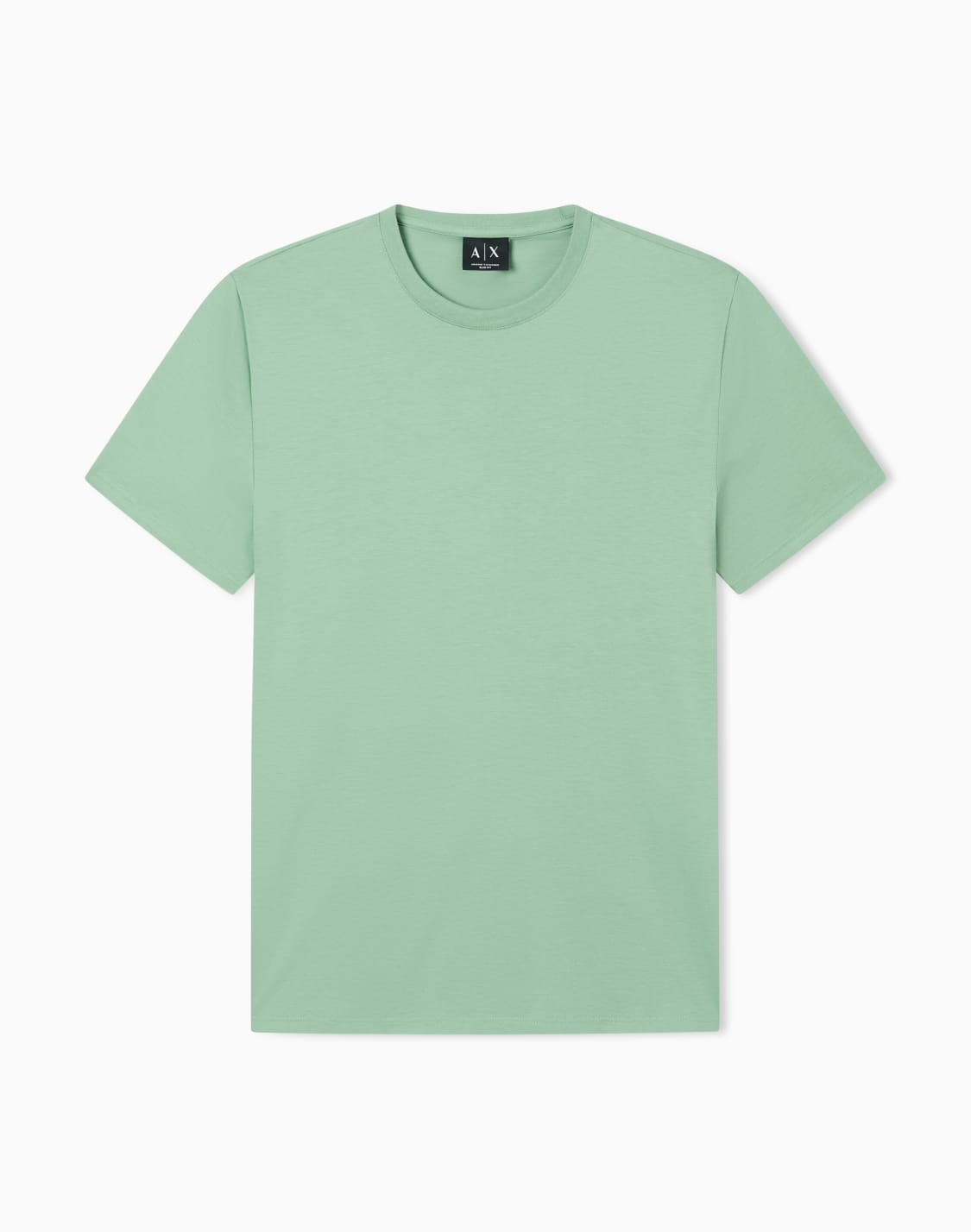 slim-fit-pima-cotton-t-shirt-green--armani-exchange