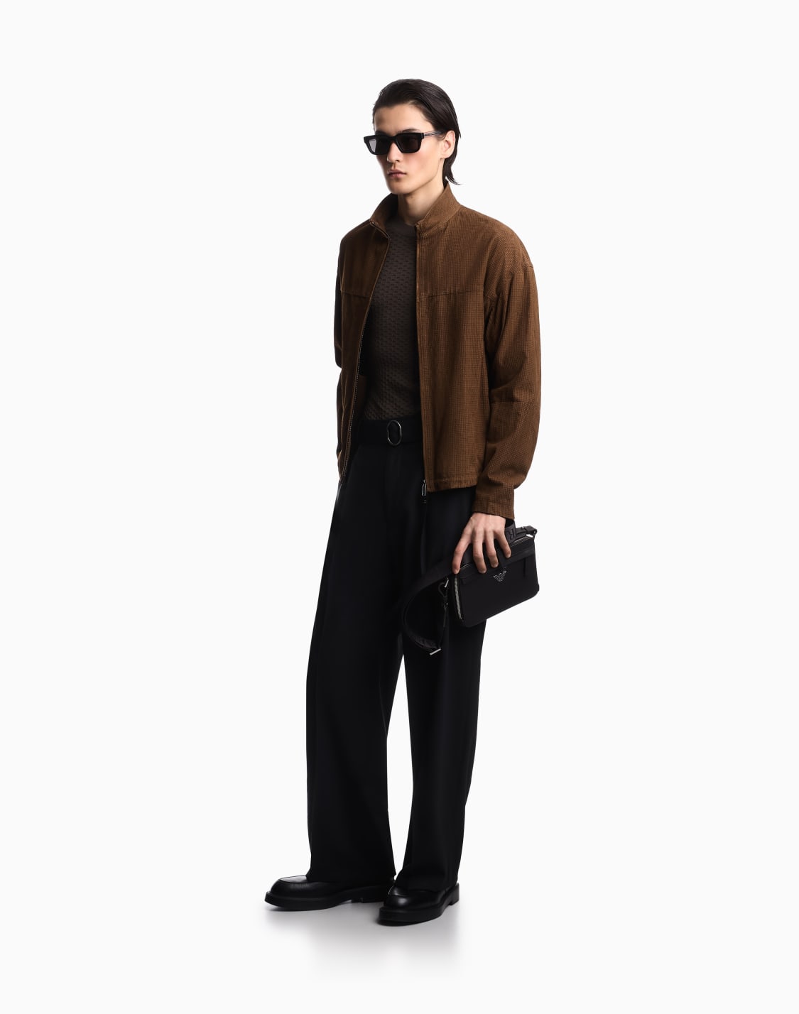 blouson-in-suede-di-capra-traforato-beige--emporio-armani