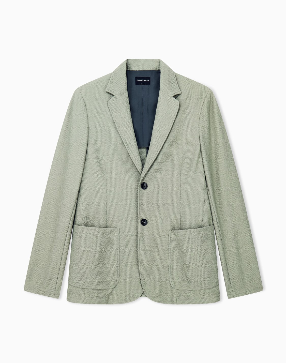 blazer-regularpassform-seersucker-mit-aufgesetzten-taschen-grn--giorgio-armani