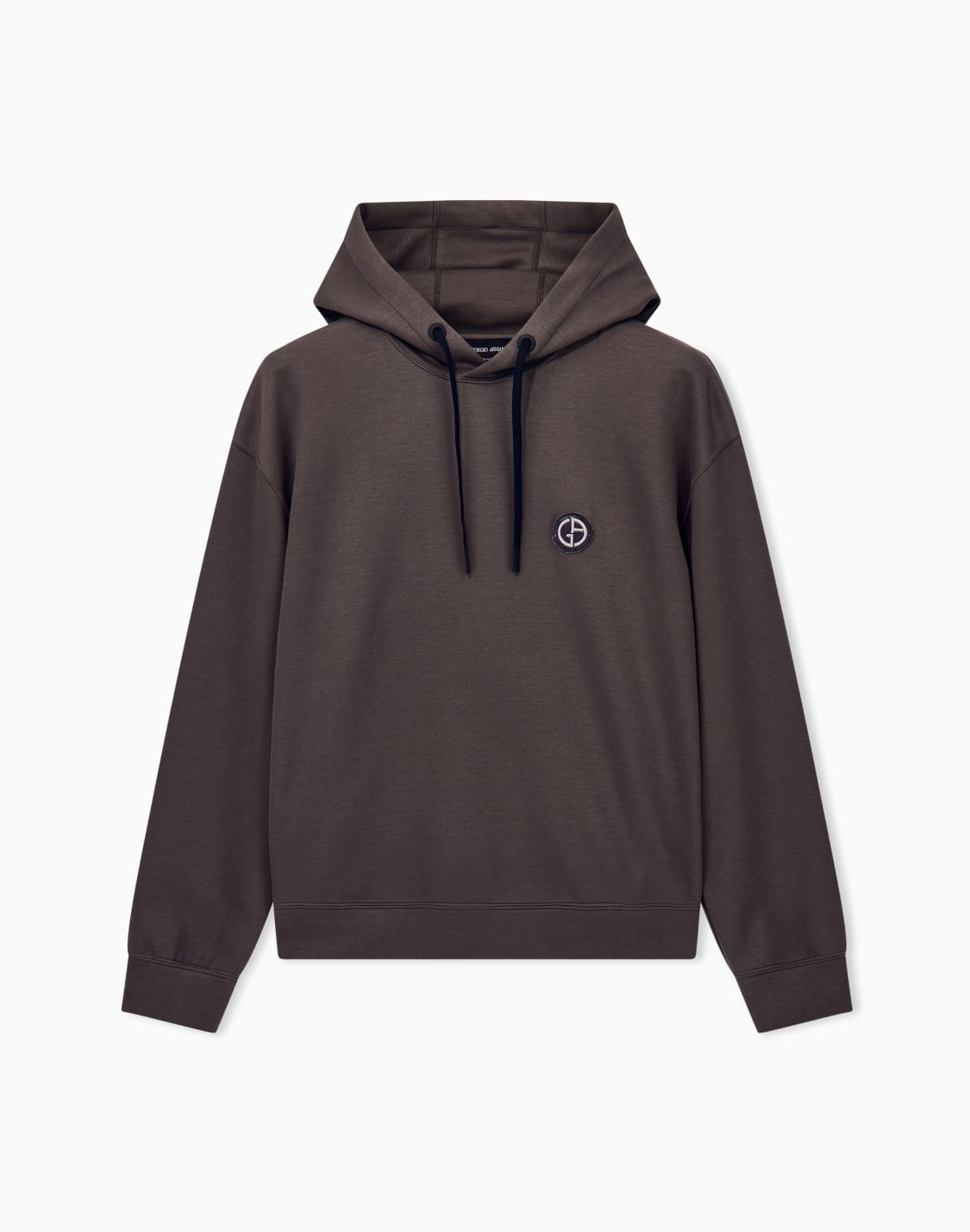 sweatshirt-regular-fit-in-soft-double-micromodal-jersey-brown--giorgio-armani