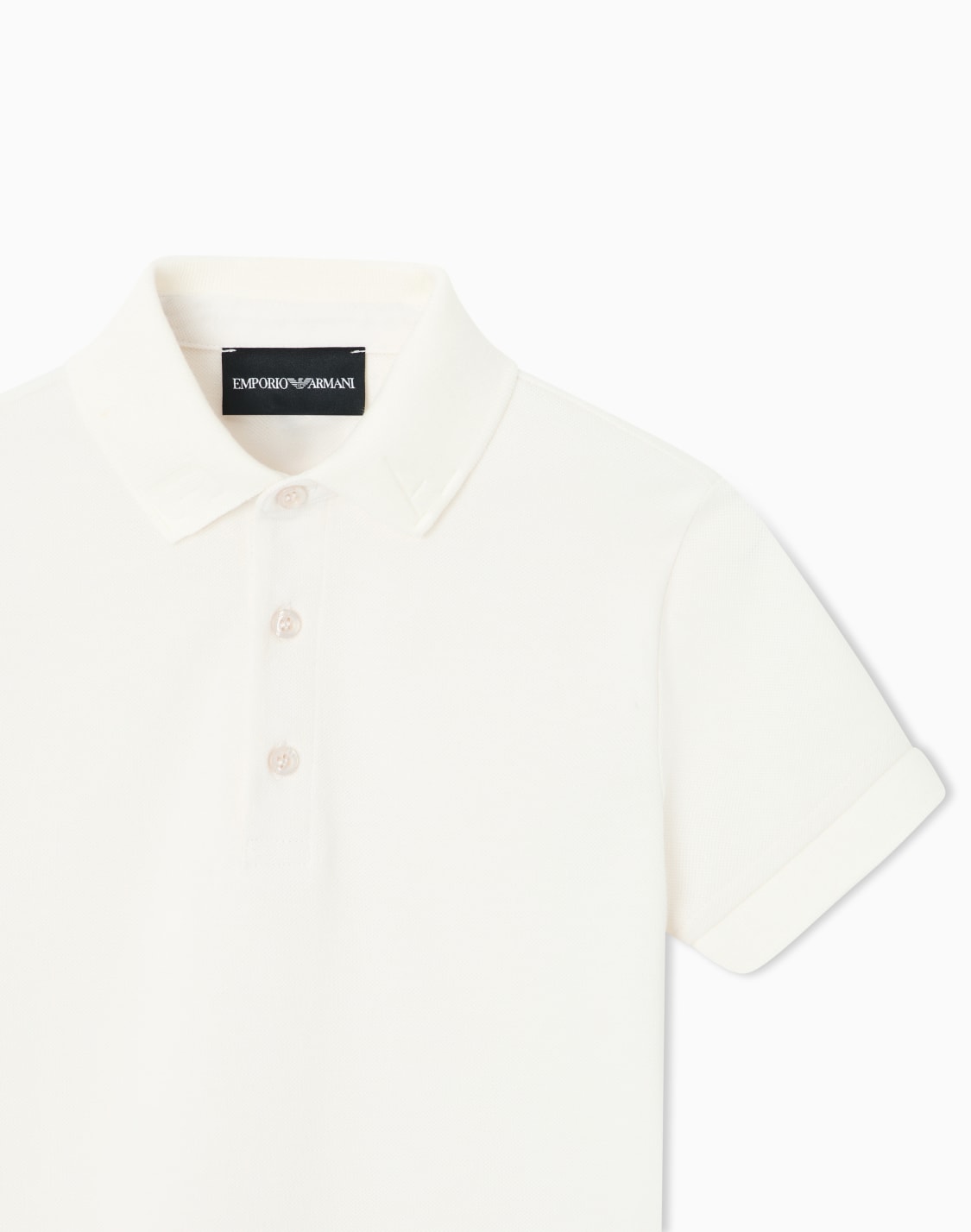 polo-a-maniche-corte-in-piquet-di-cotone-beige--emporio-armani