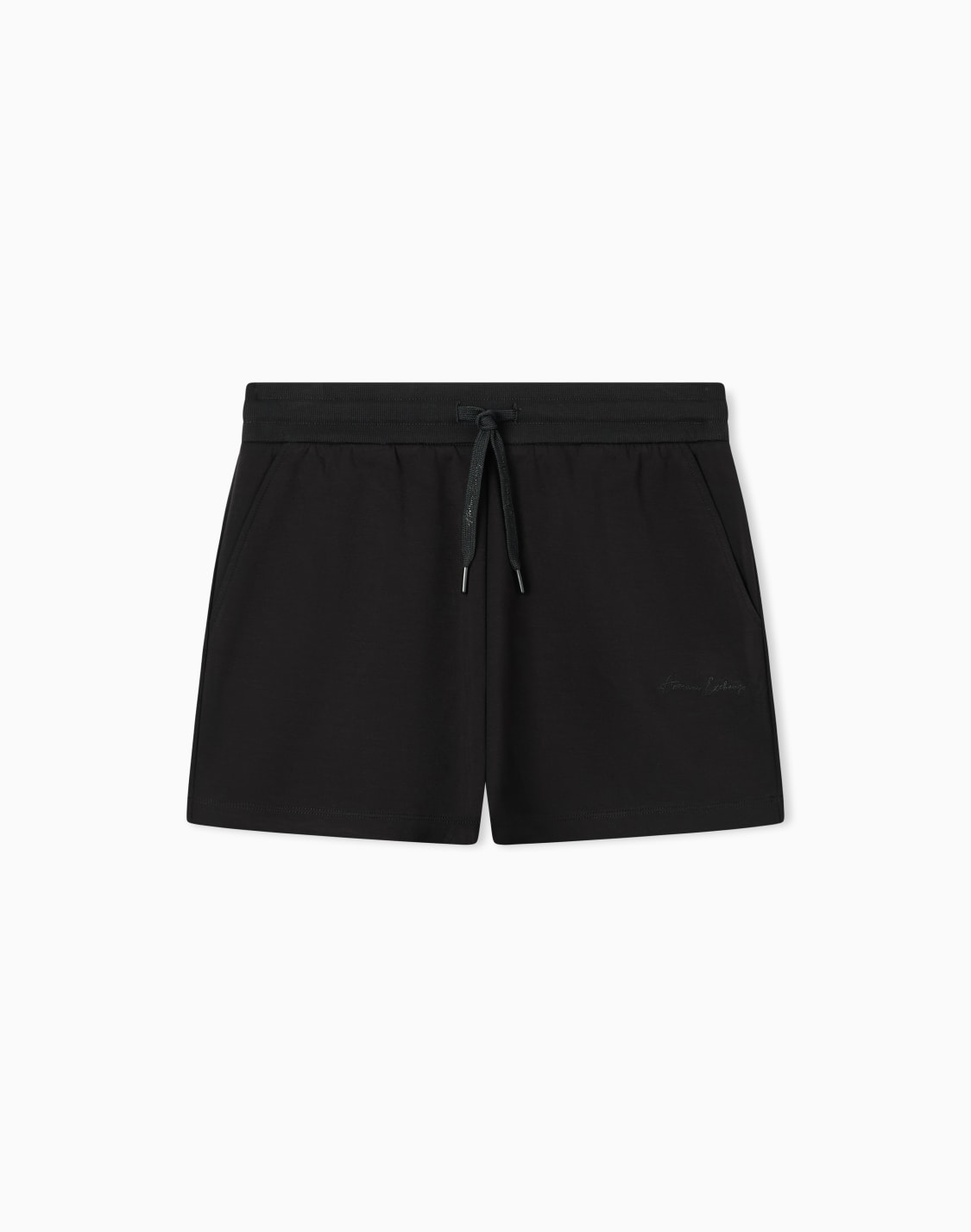 shorts-in-mixed-fabric-black--armani-exchange