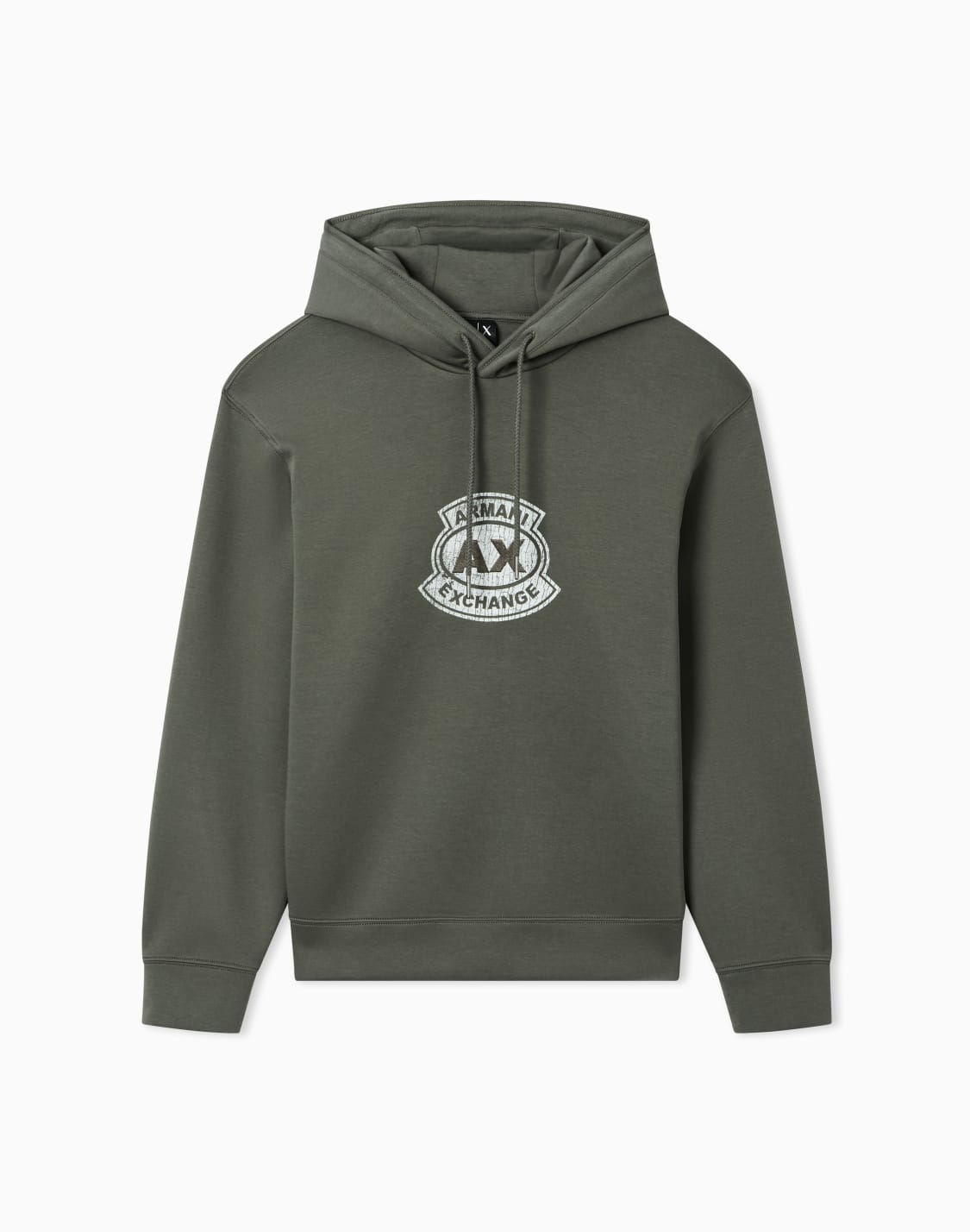 cotton-hoodie-그린--armani-exchange