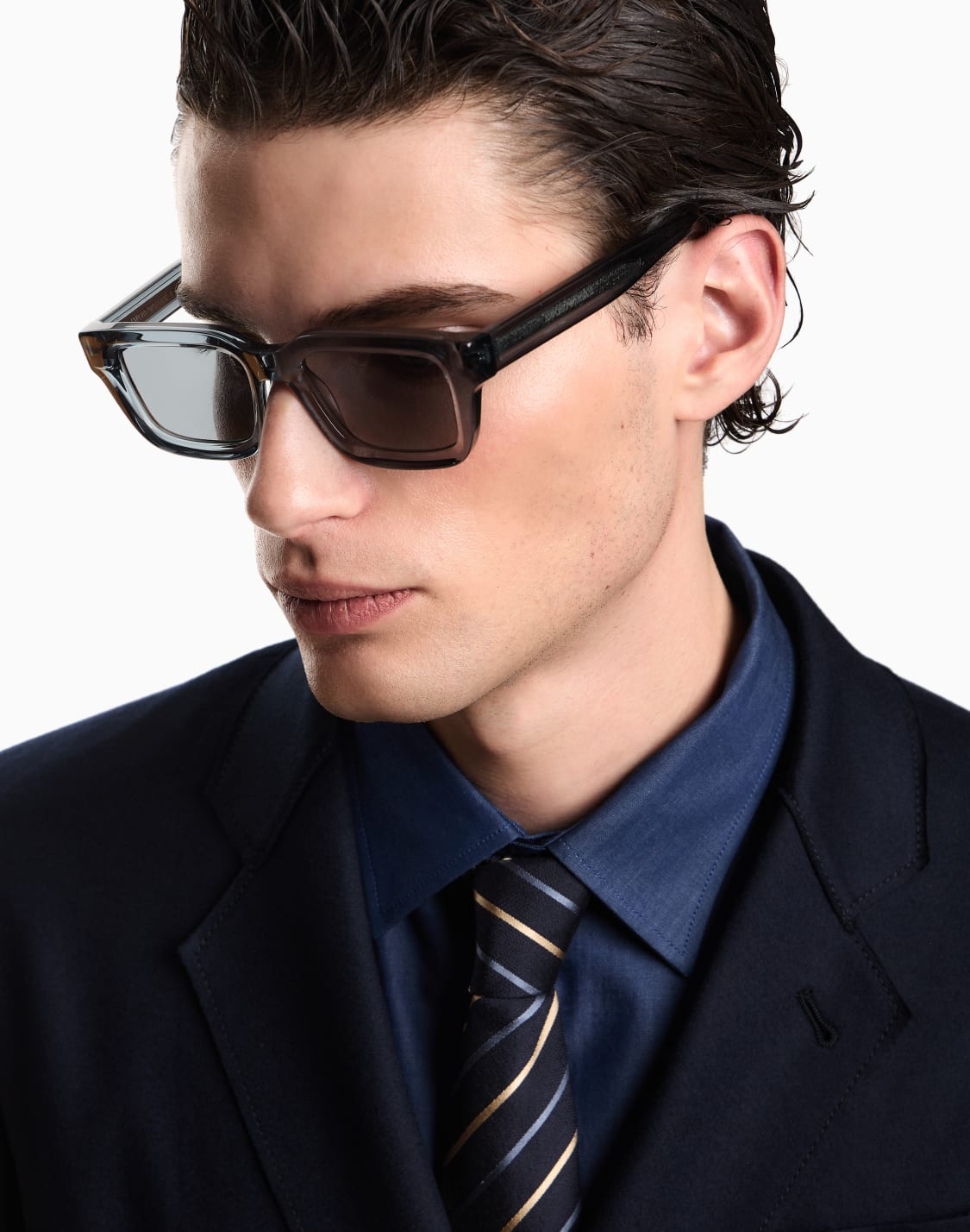 lunettes-de-soleil-gris--emporio-armani